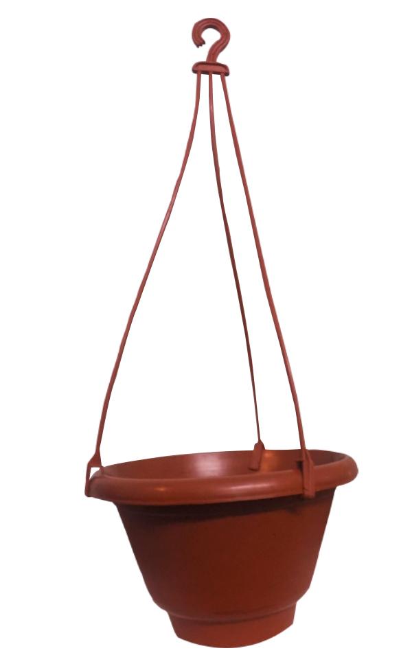 0840 Hanging Flower Pot with Rope - SkyShopy 0840 Hanging Flower Pot with Rope - SkyShopy